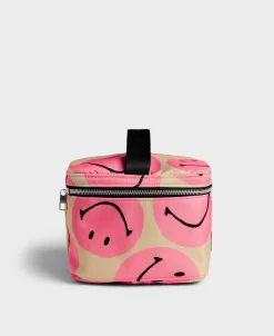 Smiley® Roze Make-Uptasje